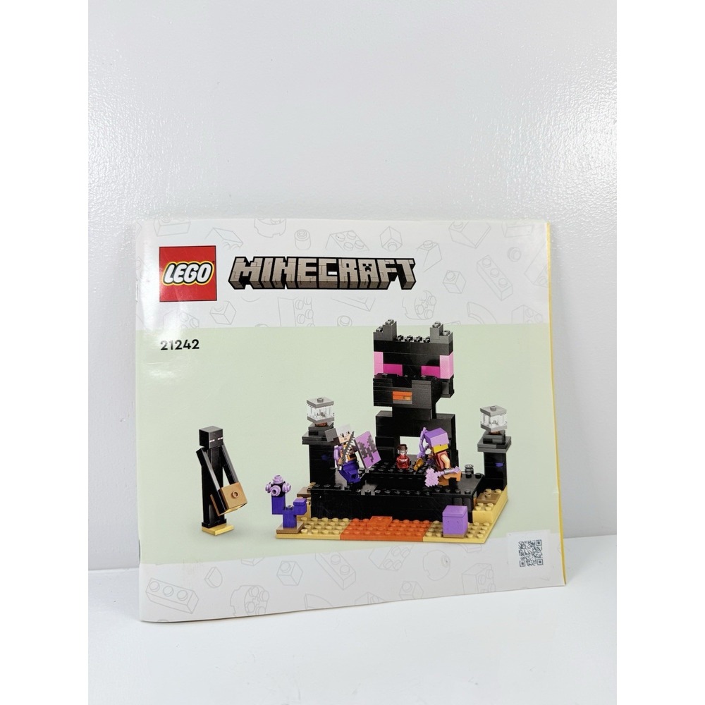 2023 Lego Minecraft 21242 The End Arena Replacement Instruction Manual Book ONLY